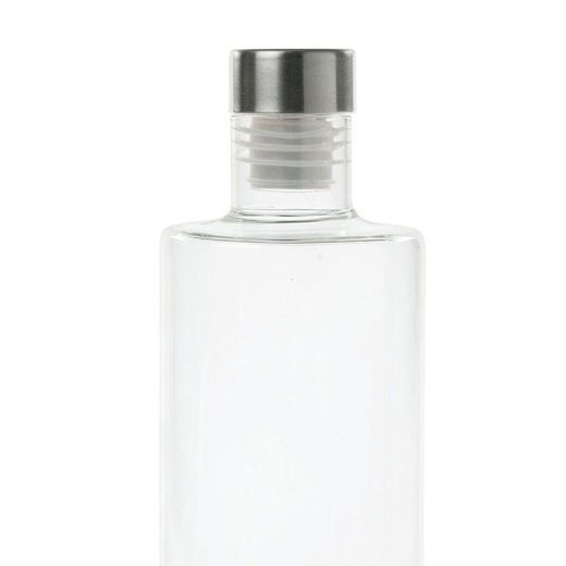 Bottiglia da 1 l., 8 x 8 x 29,5 cm, in vetro trasparente | Collezione Round