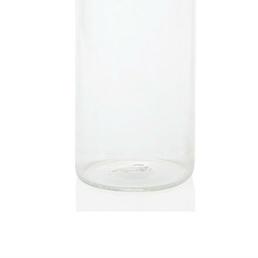 Bottiglia da 1 l., 8 x 8 x 29,5 cm, in vetro trasparente | Collezione Round