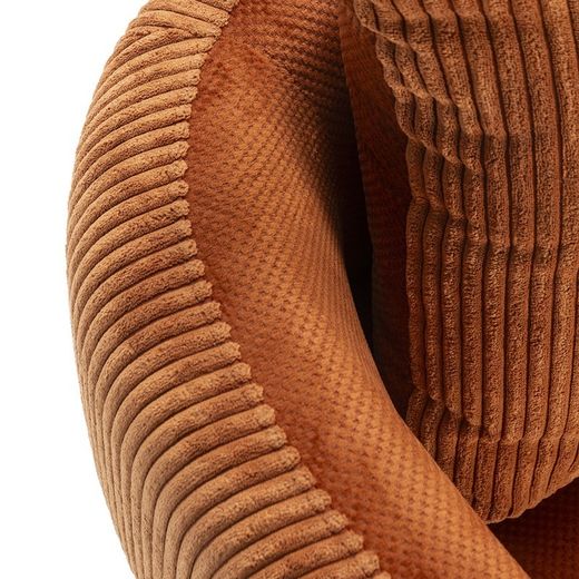 Butaca, 70 x 61 x 72,5 cm, de tejido en teja | Colección Aruni