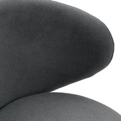 Butaca, 76 x 73 x 77 cm, de tejido en gris oscuro | Colección Rush