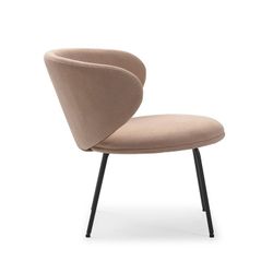 Poltrona, 76 x 73 x 77 cm, in tessuto rosa | Collezione Rush