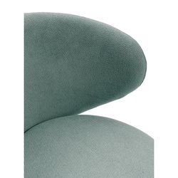 Poltrona, 76 x 73 x 77 cm, in tessuto verde | Collezione Rush