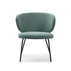 Poltrona, 76 x 73 x 77 cm, in tessuto verde | Collezione Rush