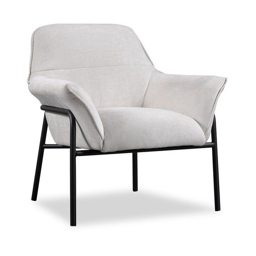 Poltrona, 80 x 84 x 90,5 cm, tappezzeria beige | Collezione Udine