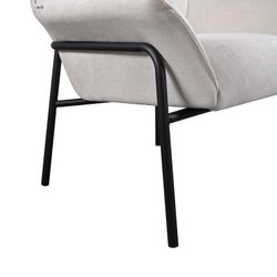 Poltrona, 80 x 84 x 90,5 cm, tappezzeria beige | Collezione Udine