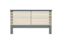 Testiera, 146 x 5 x 100 cm, in legno di pino verde e naturale | Collezione Pisco