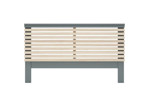 Testiera, 146 x 5 x 100 cm, in legno di pino verde e naturale | Collezione Pisco