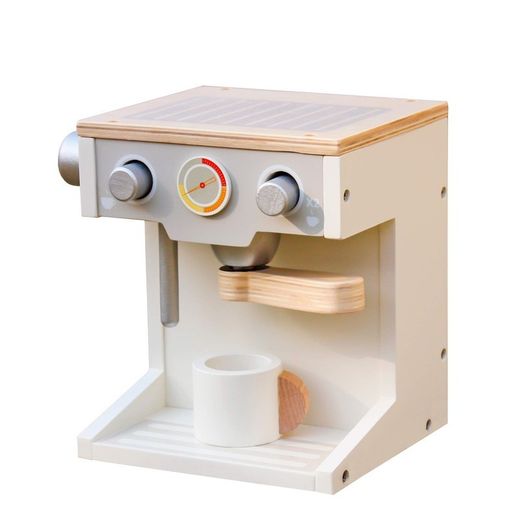 Caffettiera giocattolo, 17 x 16 x 14 cm, in legno naturale | Collezione Coffe Caprizze