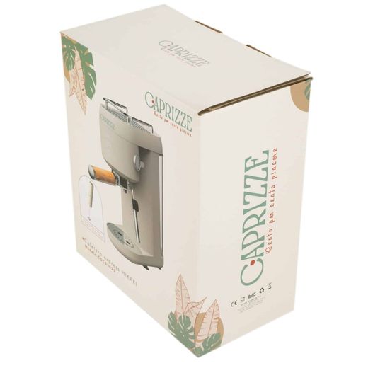 Cafetera Express Kai 1400W 20 Bares con Vaporizador y Espumador USB