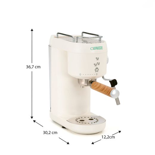 Cafetera Express Kai 1400W 20 Bares con Vaporizador y Espumador USB