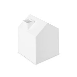 Taschentuchspender, 13 x 13 x 17 cm, aus Polypropylen in Weiß | Kollektion White