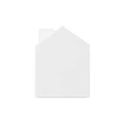 Taschentuchspender, 13 x 13 x 17 cm, aus Polypropylen in Weiß | Kollektion White