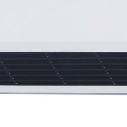 Calefactor cerámico de pared 2000 W, 45 x 18 x 11 cm, de pvc en blanco | Colección Ceramic