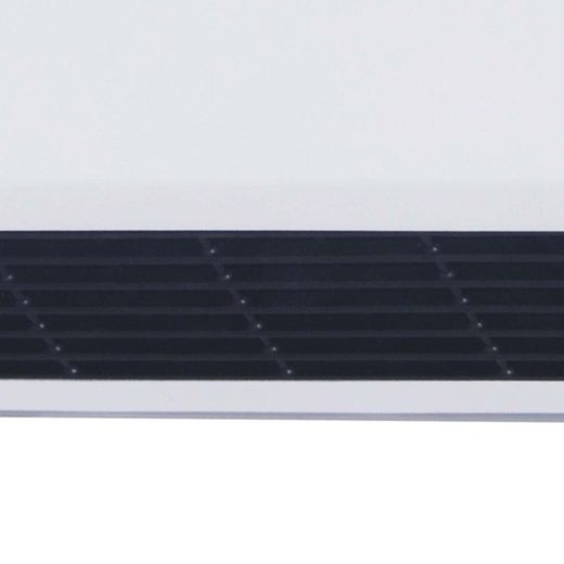 Calefactor cerámico de pared 2000 W, 45 x 18 x 11 cm, de pvc en blanco | Colección Ceramic