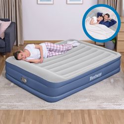 Cama hinchable doble Bestway Tritech con bomba integrada y tratamiento anti-bacterias