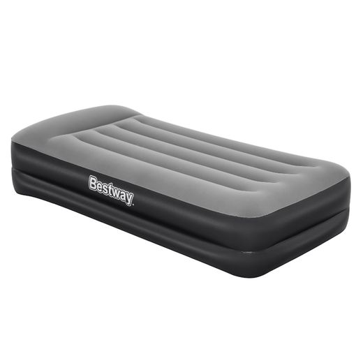 Cama Inflável Bestway Tritech Individual 191x97x46 cm Cinza