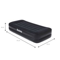 Cama Inflável Individual Bestway 191x97x46 cm com Inflador Integrado