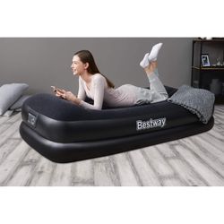 Cama Inflável Individual Bestway 191x97x46 cm com Inflador Integrado