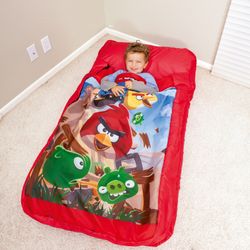 Cama Inflável Infantil Bestway Angry Birds 132x76 cm