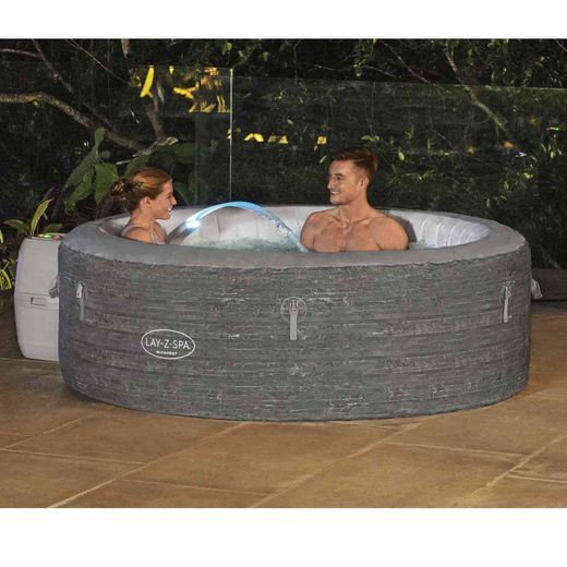 Cascata para Spa Bestway com Luz LED 7 Cores e Sistema Magnético