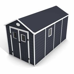Resinenshütte Gardiun Zoe C 6,99 m² mit Boden und Doppeltür