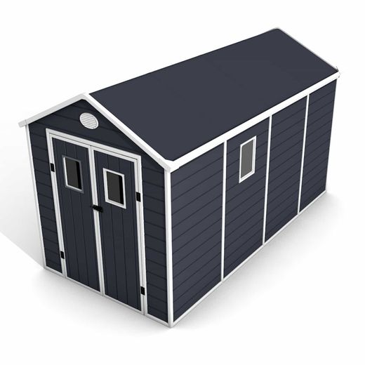 Resinenshütte Gardiun Zoe C 6,99 m² mit Boden und Doppeltür