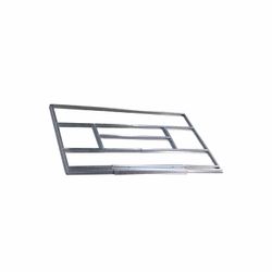 Caseta Metálica Exterior Gardiun Kingston 3 m² - 142x213x184 cm - Acero Galvanizado, Color Silver/Blanco, Ideal para Jardín y Espacios al Aire Libre