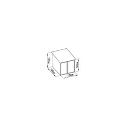 Caseta Metálica para Bicicleta Gardiun Veloc I (X2) 2,81 m² Exterior - 198x142x157 cm, Protección Resistente y Duradera para Tu Bicicleta al Aire Libre
