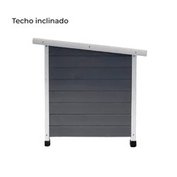 Caseta para Perro Pequeño Gardiun Dona 85x58x60 cm con Acceso Frontal y Techo de Tela Asfáltica | Puerta 23x35 cm - Protección y Comodidad para Mascotas
