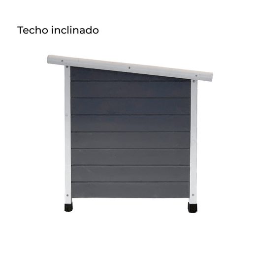 Caseta para Perro Pequeño Gardiun Dona 85x58x60 cm con Acceso Frontal y Techo de Tela Asfáltica | Puerta 23x35 cm - Protección y Comodidad para Mascotas