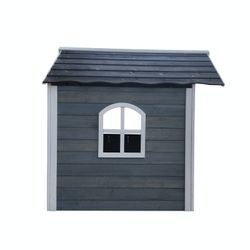Casa per bambini, 116 x 138 x 132,5 cm, in legno di pino multicolore | Collezione Chloe