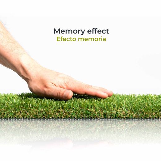 Césped Artificial en Rollo Gardiun Greenhill Pro I 30 mm 500x100 cm - Efecto Memoria, Alta Resistencia y Aspecto Natural para Jardines y Terrazas