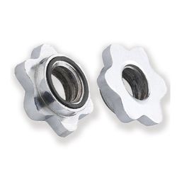 Cierre de Estrella para Mancuernas Fytter, Metal Resistente, 2,8 cm, Pack de 2
