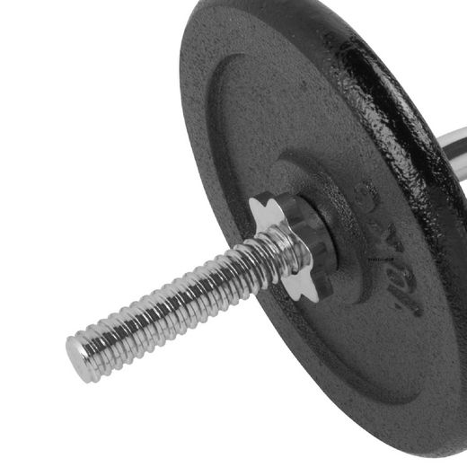 Cierre de Estrella para Mancuernas Fytter, Metal Resistente, 2,8 cm, Pack de 2