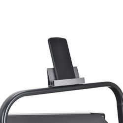 Cinta de correr plegable, 49 x 125 x 125 cm, de acero en gris y negro | Colección Serie 300