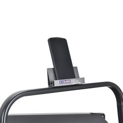 Cinta de correr plegable, 49 x 125 x 125 cm, de acero en gris y negro | Colección Serie 300