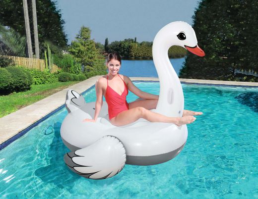 Cygne Gonflable Bestway 196x174 cm Adultes