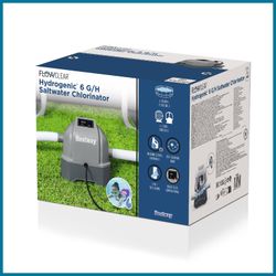 Clorador Salino Bestway Flowclear Hydrogenic para Piscinas hasta 26.498 L con Temporizador