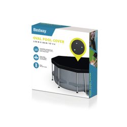 Cobertor de Inverno Ovalado Bestway 305x184 cm para Piscinas Ovaladas 305x200 cm