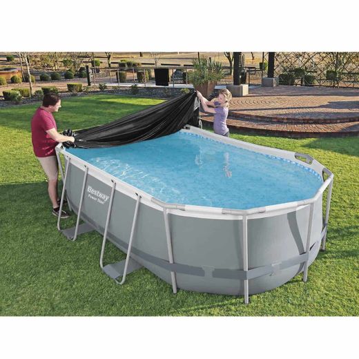 Couverture Hivernale pour Piscine Démontable Bestway 427x250 cm Ovale