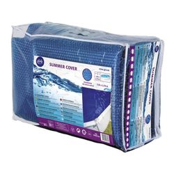 Schwimmender Isolier-Abdeckplane für ovale Pool 730x375 cm, 725x370 cm, Polyethylen