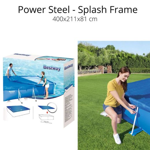 Copertura Invernale per Piscina Fuori Terra Bestway 400x211 cm Rettangolare