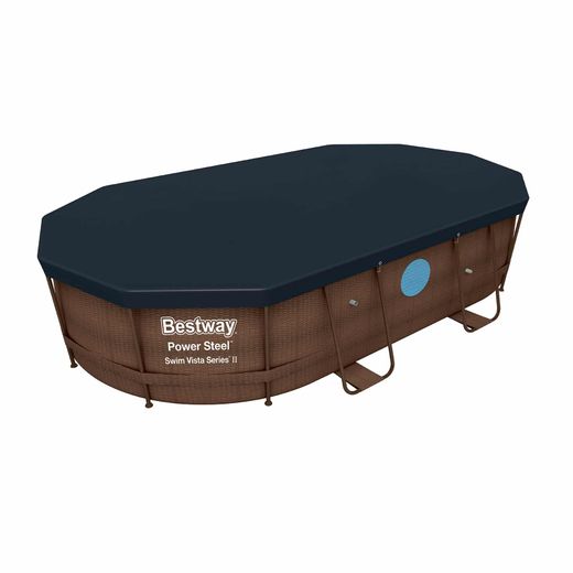 Copertura Invernale per Piscina Fuori Terra Bestway 427x250 cm Ovale