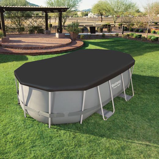 Copertura Invernale per Piscina Fuori Terra Bestway 427x250 cm Ovale