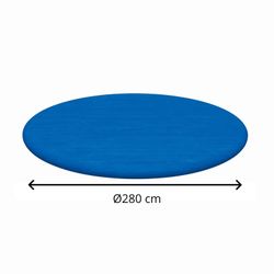 Couverture Hivernale pour Piscine Démontable Bestway Ø244 cm Rond