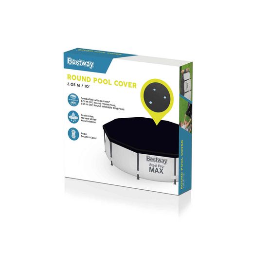 Couverture Hivernale pour Piscine Démontable Steel Pro Bestway 305 cm