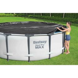 Couverture Hivernale pour Piscine Démontable Steel Pro Bestway 305 cm