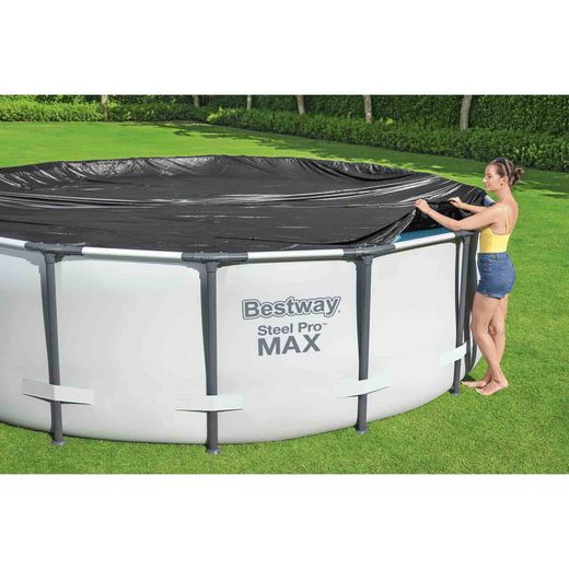 Couverture Hivernale pour Piscine Démontable Steel Pro Bestway 305 cm
