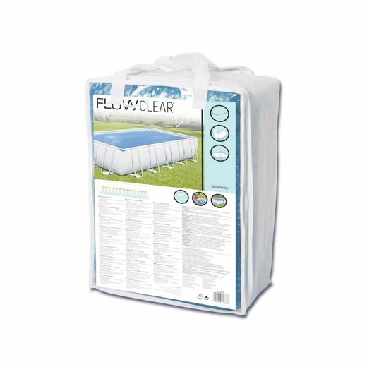 Couverture Solaire pour Piscine Démontable Bestway 703x336 cm Rectangulaire