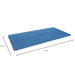 Couverture Solaire pour Piscine Démontable Bestway 703x336 cm Rectangulaire